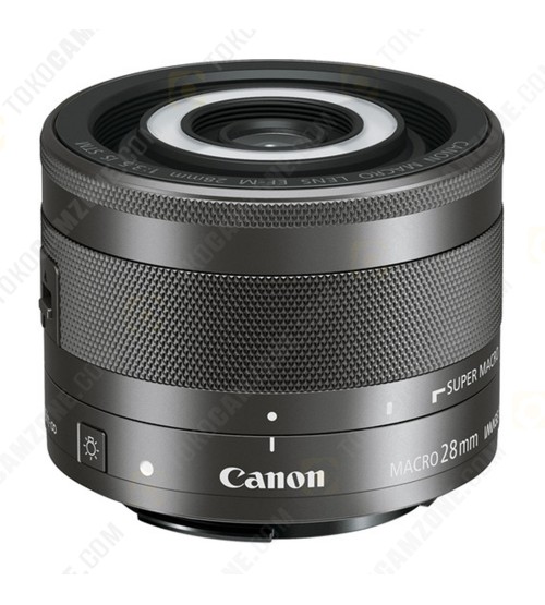Canon EF-M 28mm f/3.5 Macro IS STM (Promo Diskon Rp 300.000)